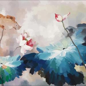 Exotic New Design Wall Mural 
